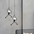 Retro Iron Man Pendant Light