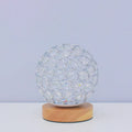 Modern Minimalistic Round USB Rechargeable LED Night Light Table Lamp