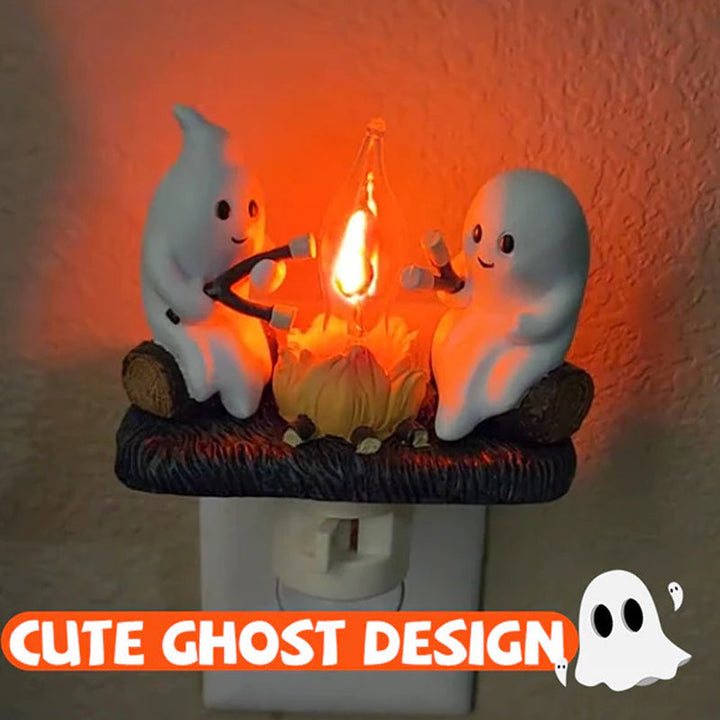 Ghost Bonfire Flashing Night Lights