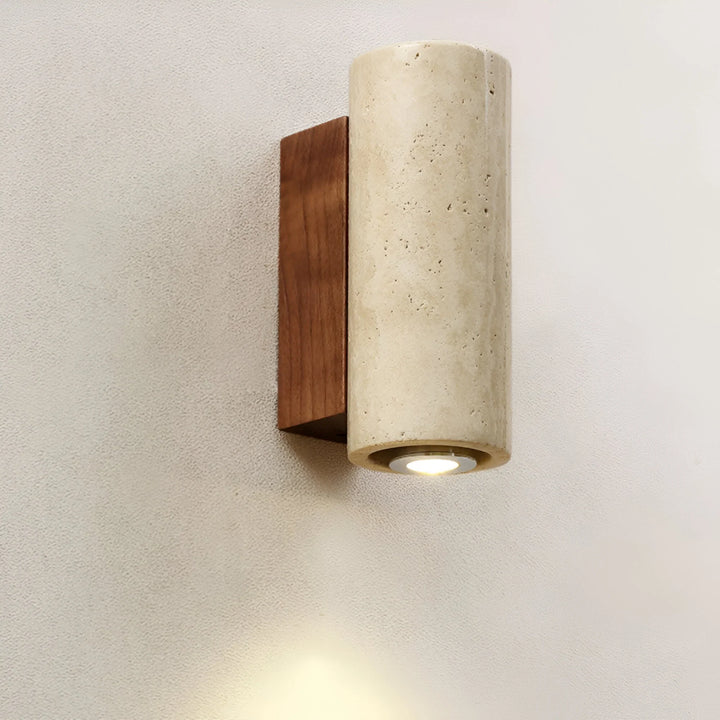 StoneLuxe – Natural Travertine Wall Light