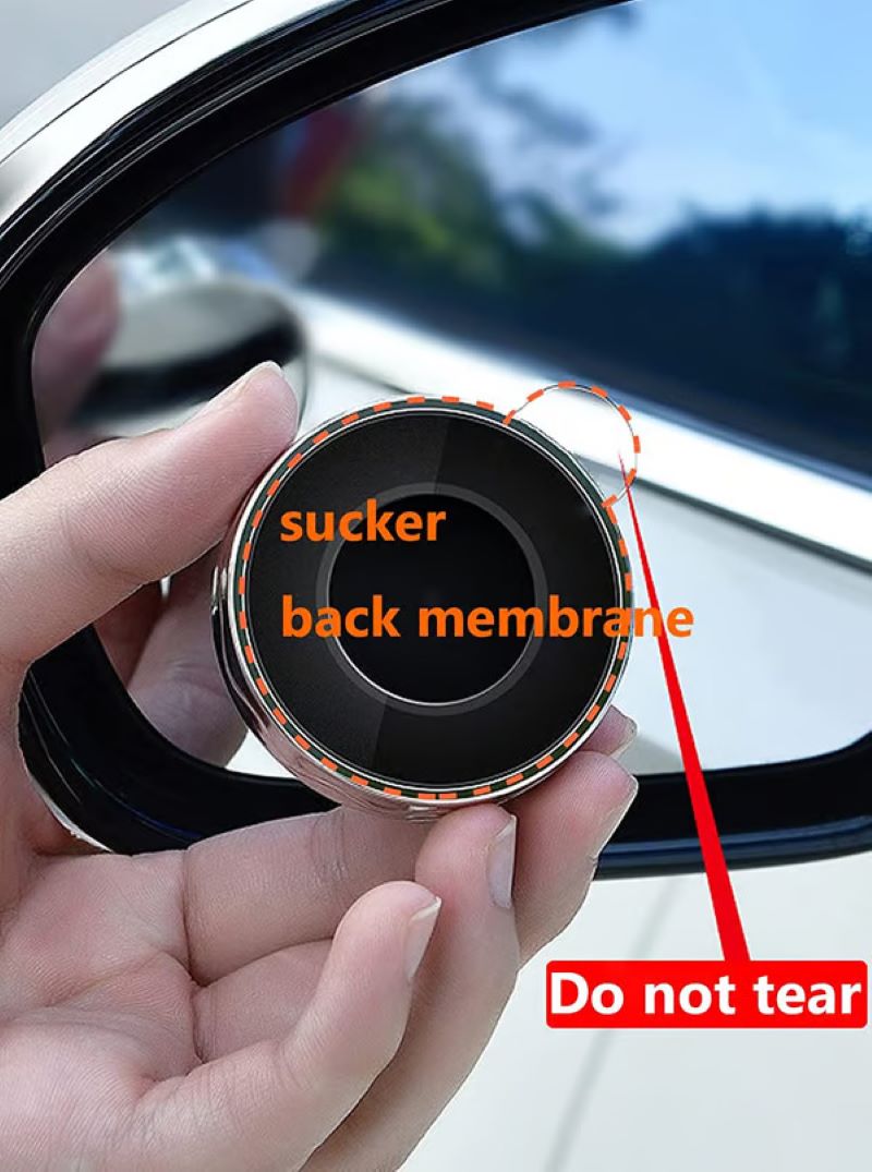 Car blind spot mirror (1 pair)
