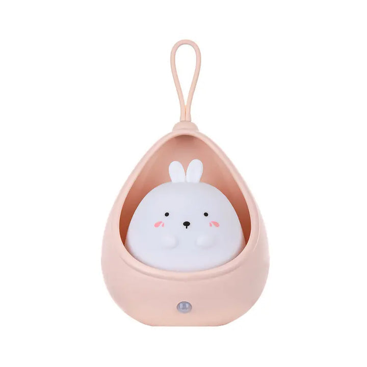 PurrLight – Cute Animal Night Light LED Bedside Lamp for Kids