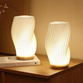 USB-Driven & Elegant Wave-Design Table Lamp | WaveGlow