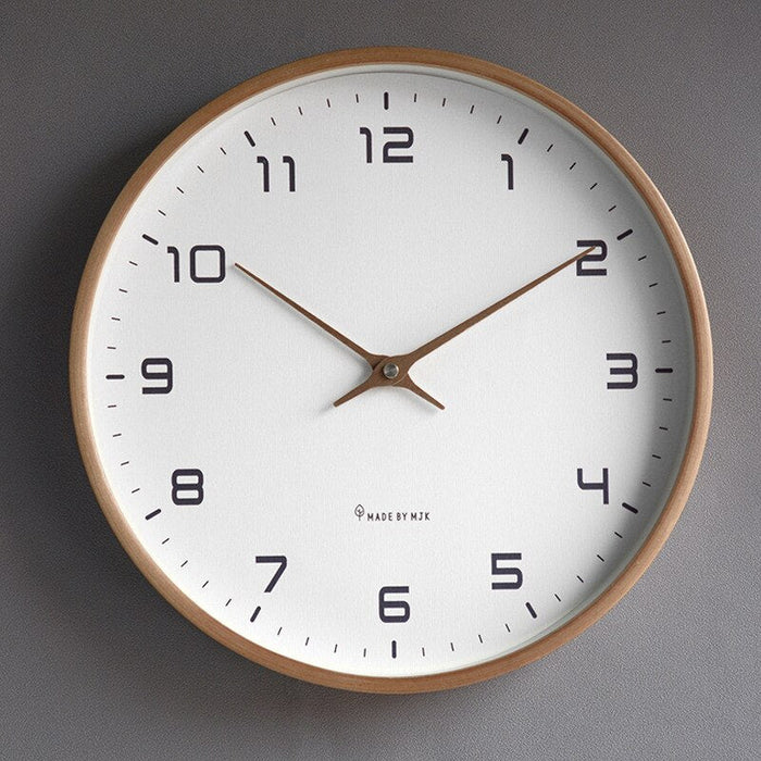 EinzigHolz - Scandinavian Simplicity Wall Clock