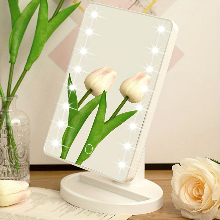 GlowPerfect - 16LED Adjustable Makeup Mirror
