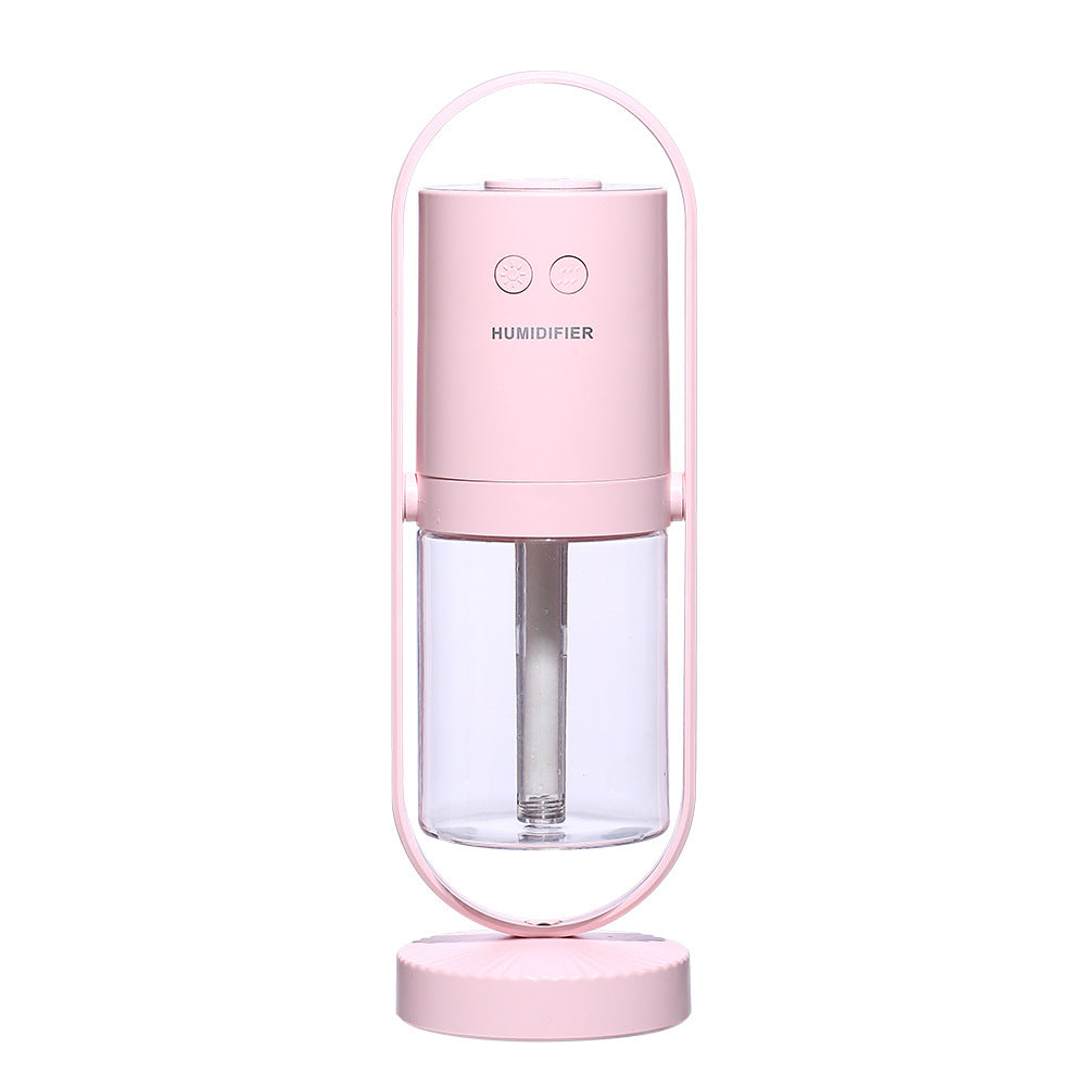 Mini USB humidifier with projection light