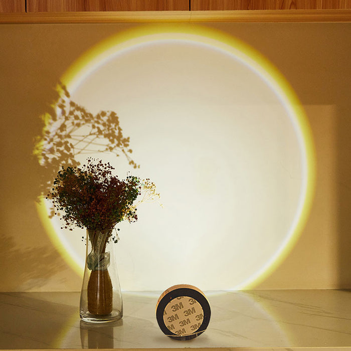 Elmvora Wireless stick-on sunset light for walls and cupboards