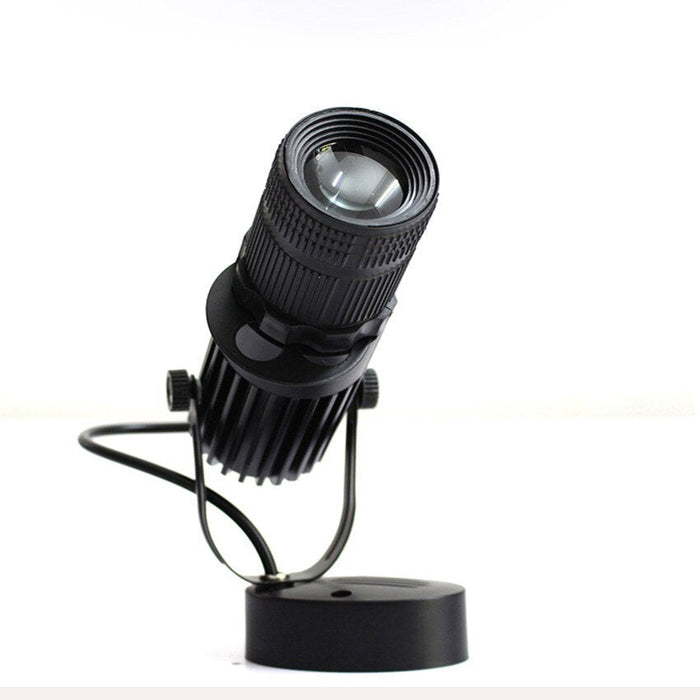 Adjustable LED spotlight - focus light background