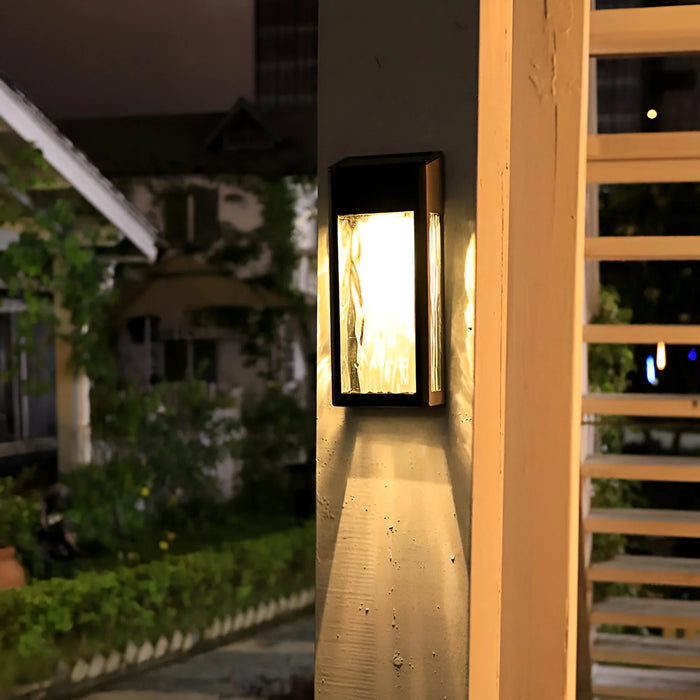SolarGlow – Outdoor Waterproof Solar Wall Light