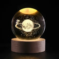LED Night Light with 3D Crystal Sphere