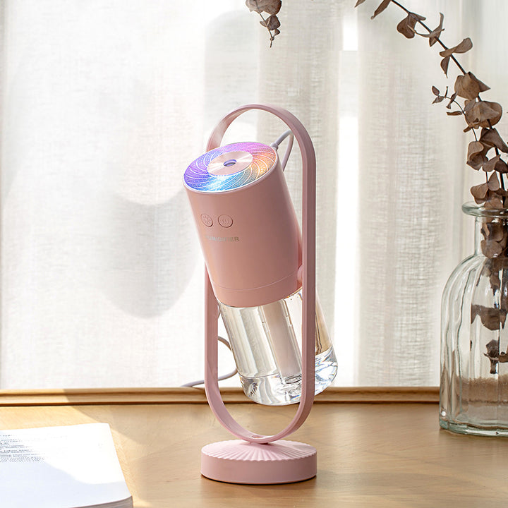 Mini USB humidifier with projection light