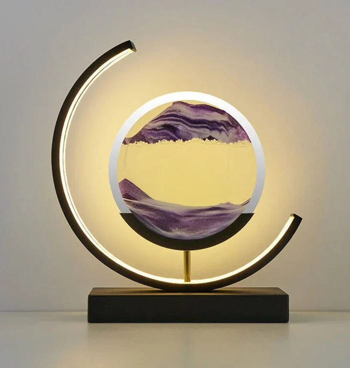 Balance Sand Art Lamp | Best Lava Lamps-Inspired Space Lamp, Cool LED Night Light for Relaxing Bedroom & Living Room Decor