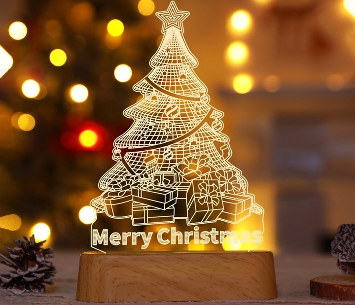 3D acrylic Christmas night light