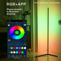 Corner floor lamp