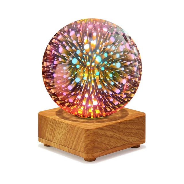 LumiNova 3D Night Light | colour Changing Starry Sky Lamp | USB LED Decorative Light | For Bedrooms & Gift Ideas