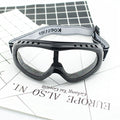 Women’s sporty goggles with mirrored lenses