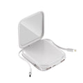 Portable cosmetic power bank with integrated mirror