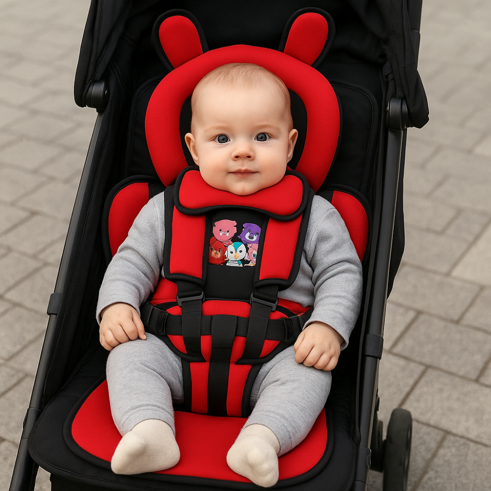 Portable Baby Travel Seat Harness Lightweight Foldable Safety Chair
