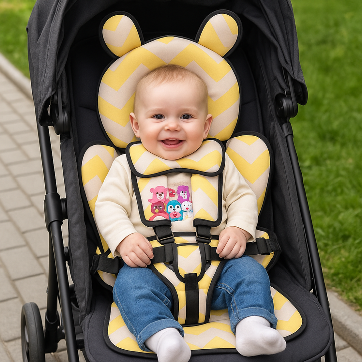 Portable Baby Travel Seat Harness Lightweight Foldable Safety Chair