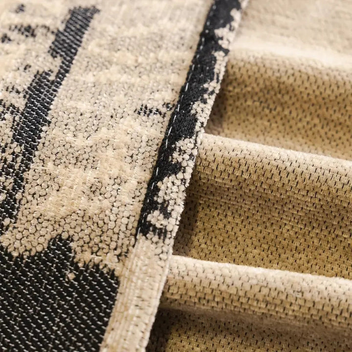 Rustic Abstract Chenille Sofa Cover