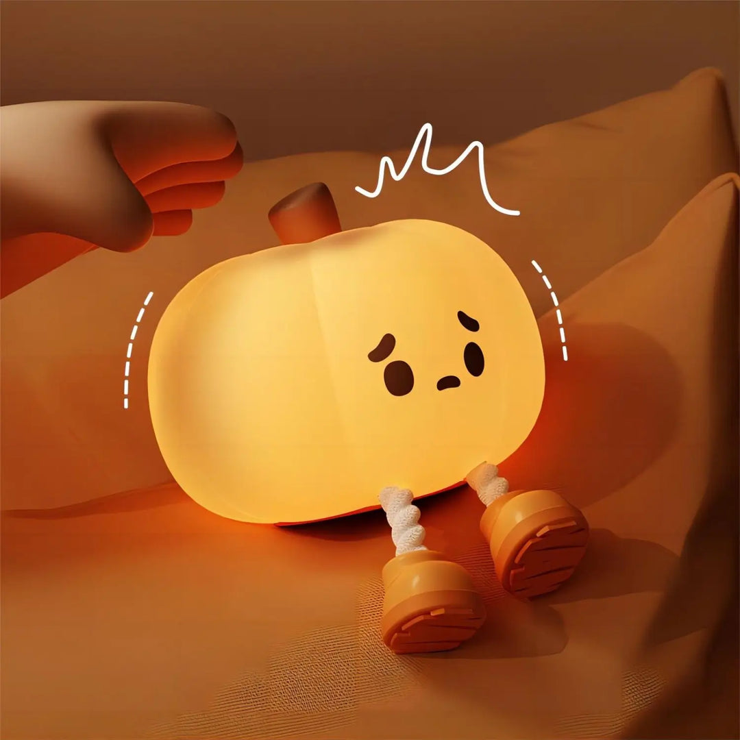 GlowPumpkin Light - Atmospheric Night Light with Warm Glow