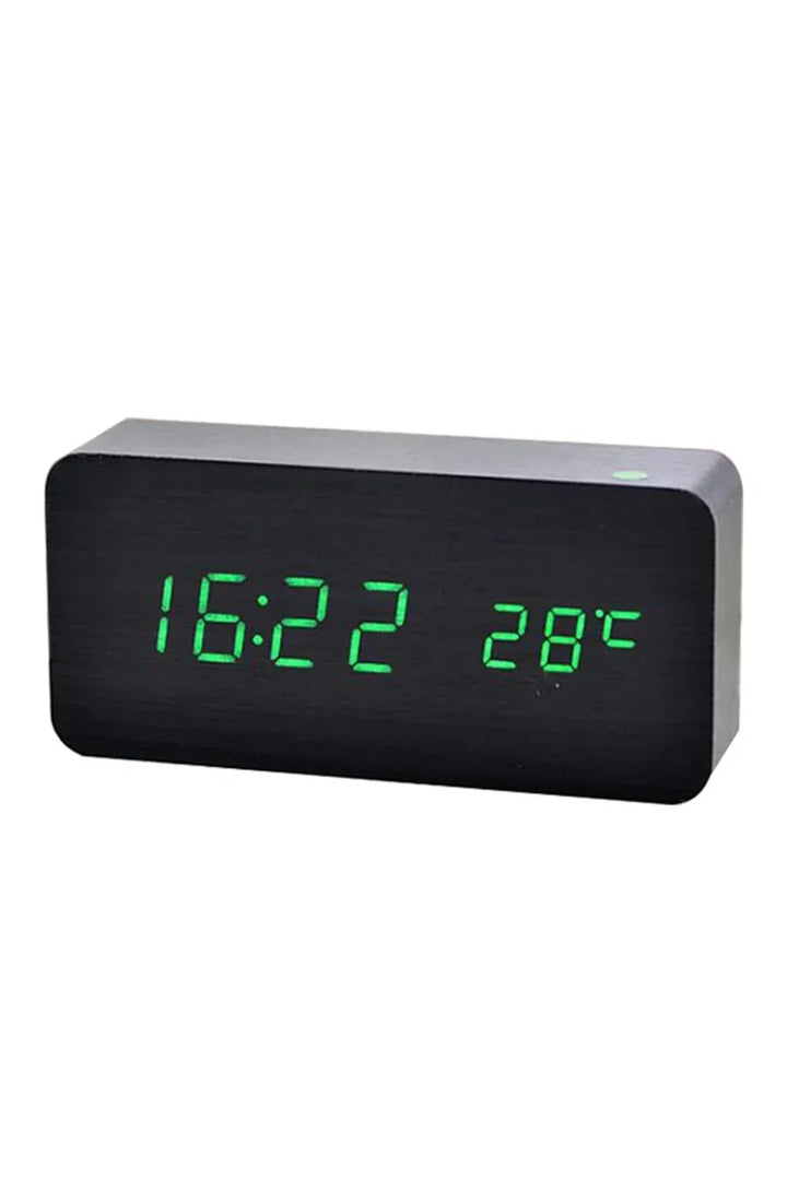 Wood LED Digital Clock