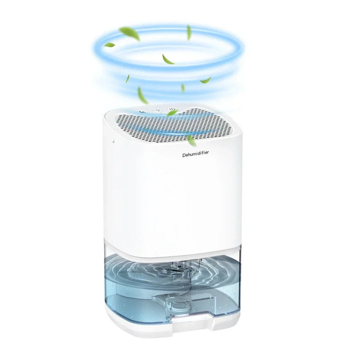 1000ml Portable 2-in-1 Dehumidifier with Air Filter & Night Light – Aveline