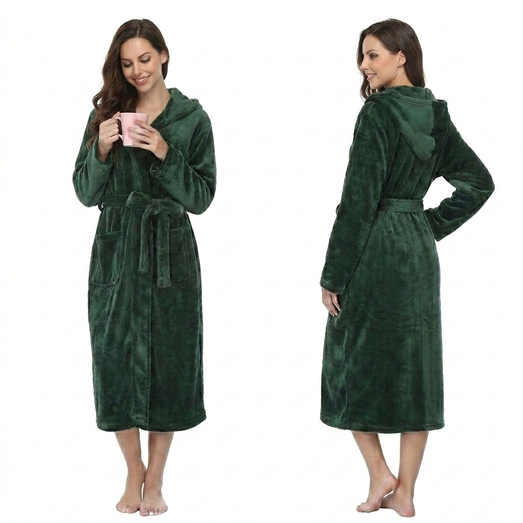 SpaLux – bathrobe with hood
