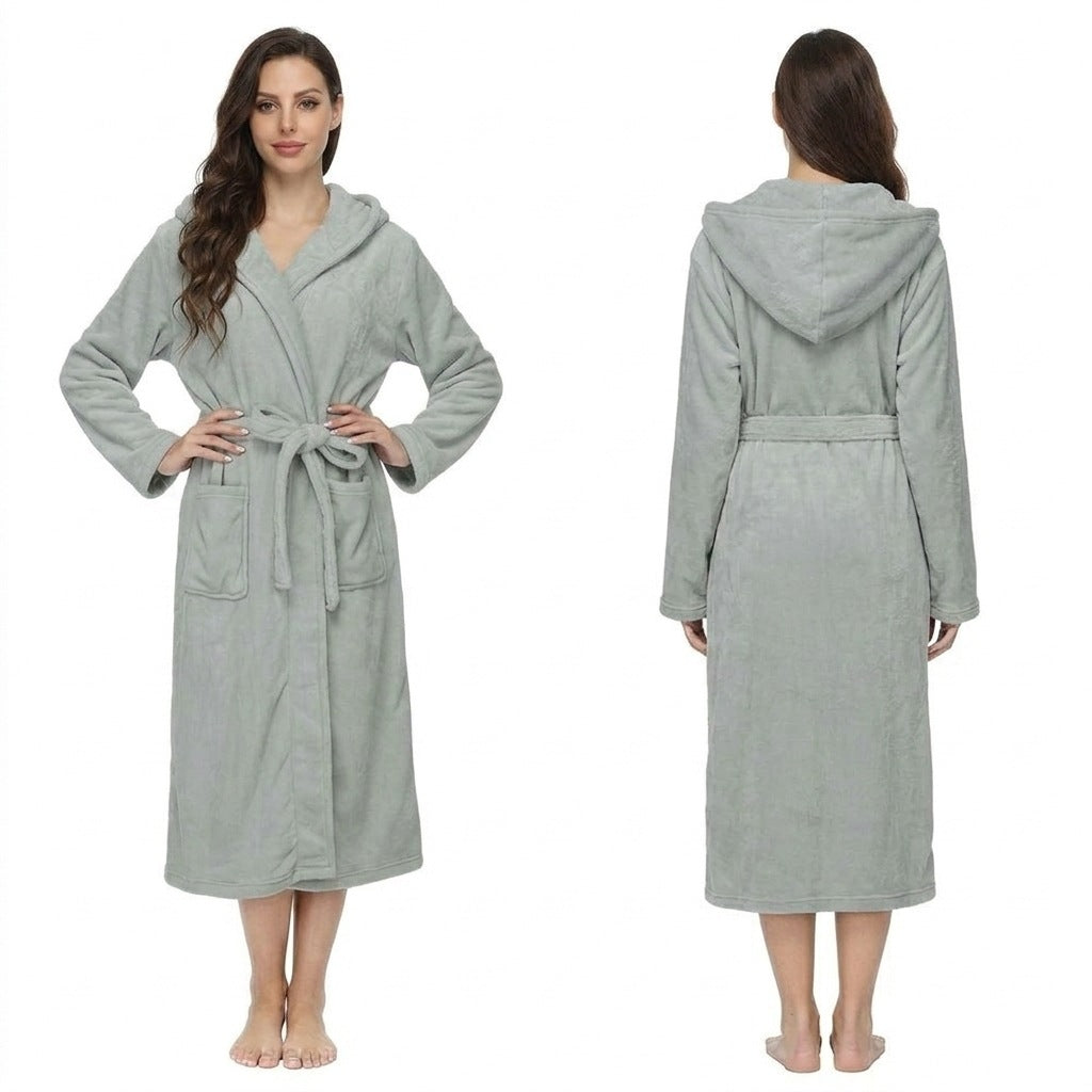 SpaLux – bathrobe with hood