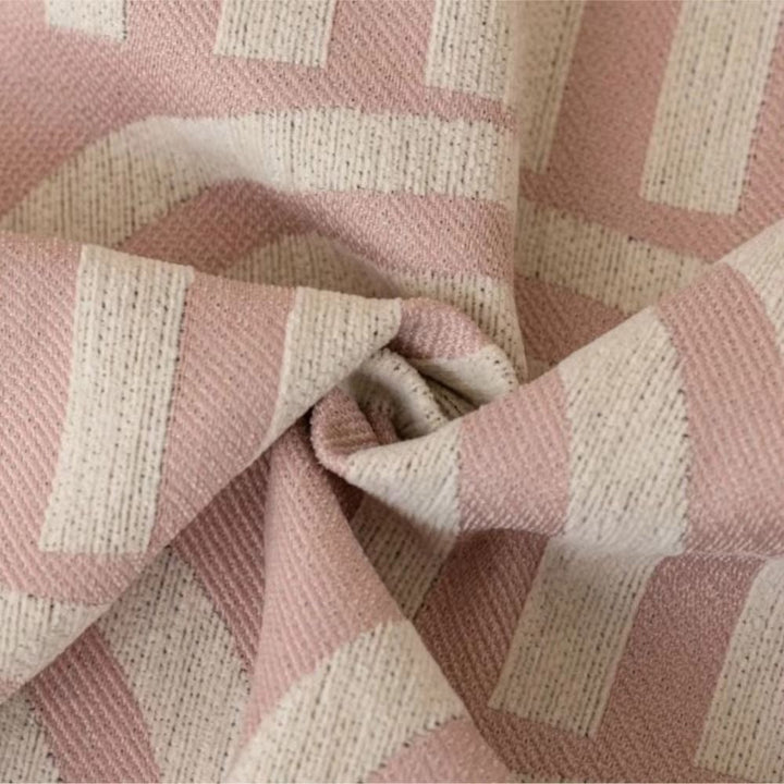 Symmetrical Half-Arch Chenille Sofa Cover