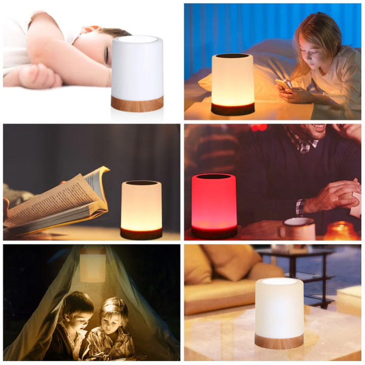 Dimmable LED Night Light with Modern Design and colour Change