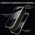 Anti-peep Magnetic iPhone Case