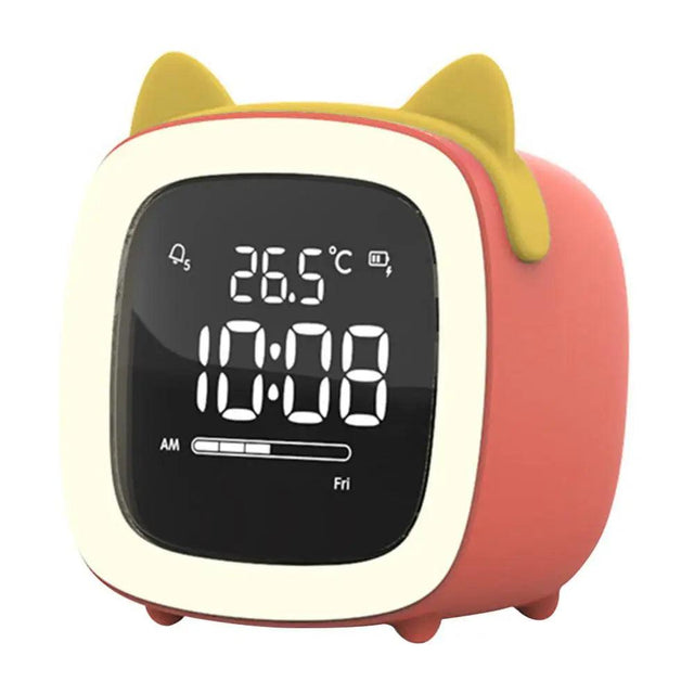 BunnyGlow - LED Alarm Clock – Night Light with Digital Display & Timer