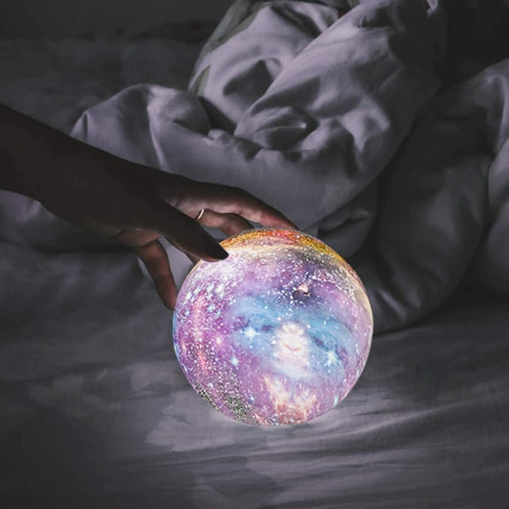 CosmoShine – Multicolour Moon Night Light with Remote Control