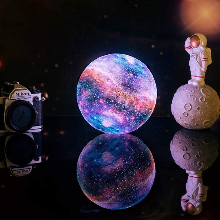 CosmoShine – Multicolour Moon Night Light with Remote Control