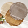 ThermoLuxe | Round braided placemats