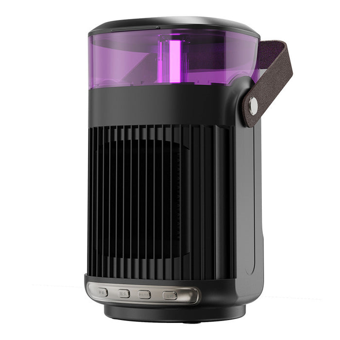 Elmvora Personal fan heater with built-in humidifier and mood light
