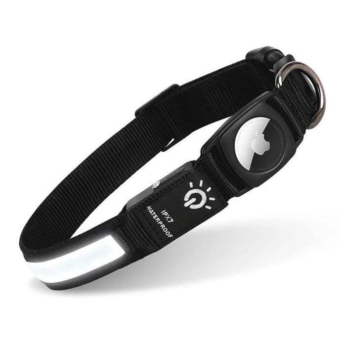 GlowGuard • AirTag Dog Collar