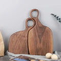 NutriCraft – Luxurious walnut cutting board with double-sided functionality for kitchen and presentation