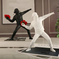 Banksy Flower Vandal