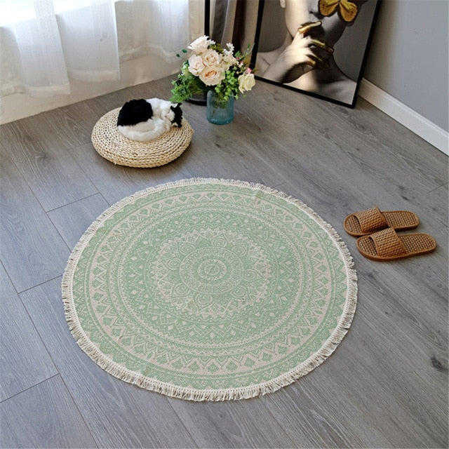 Mira Mandala Accent Rug