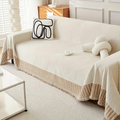 Rustic Cotton Tassel Sofa Cover