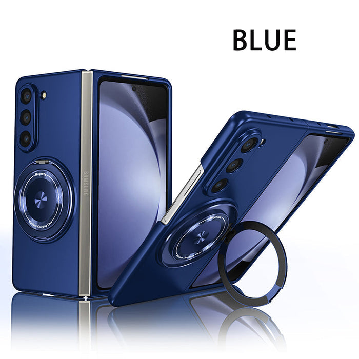 Magnetic phone case with 360° rotating stand for Samsung Z fold & flip 6/5/4/3